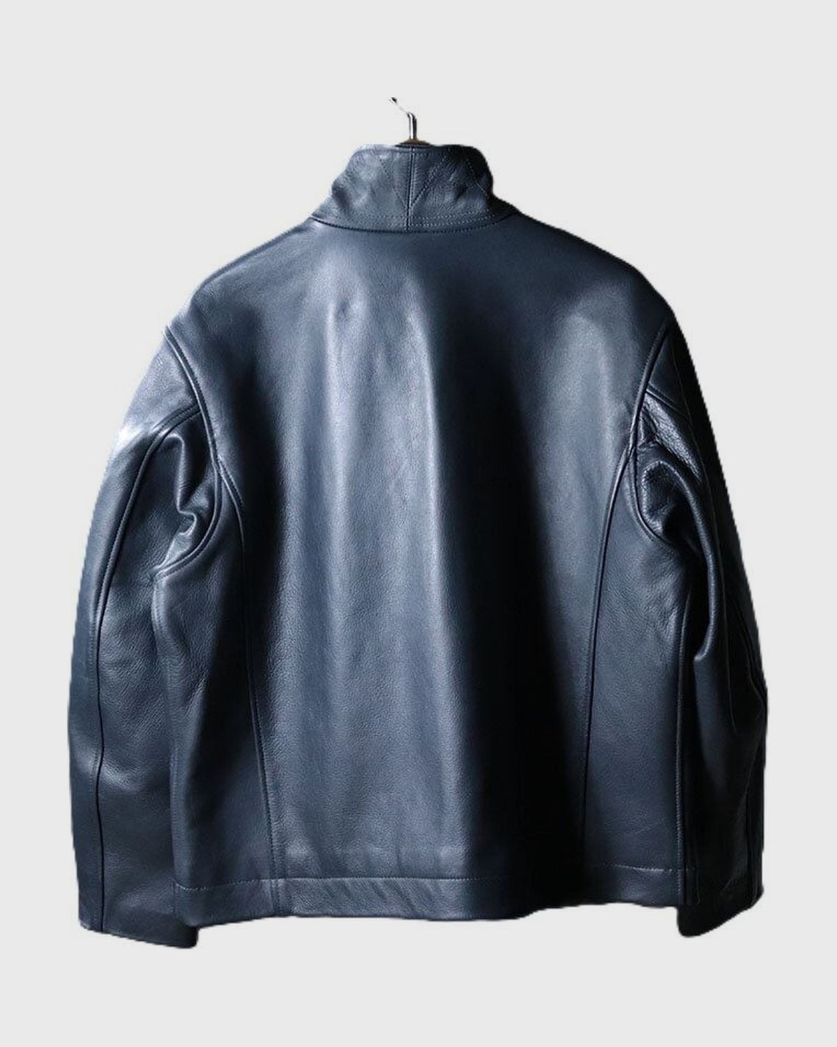フランス空軍タイプ レザージャケット [グレー]