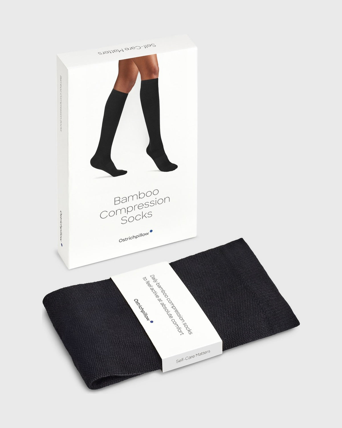 Bamboo Compression Socks [Black]