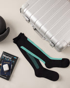 Bamboo Compression Socks [Blue&Green]
