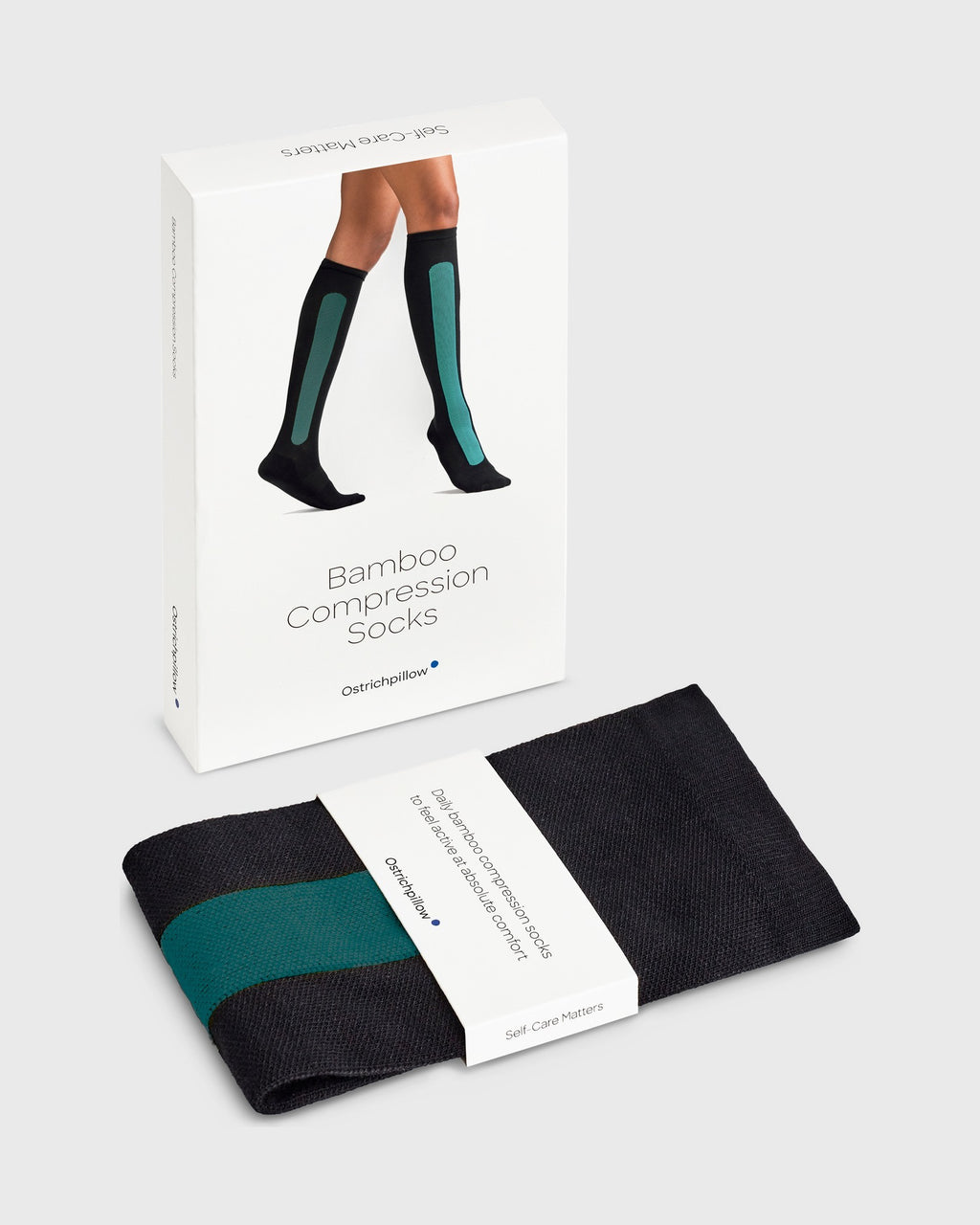 Bamboo Compression Socks [Blue&Green]