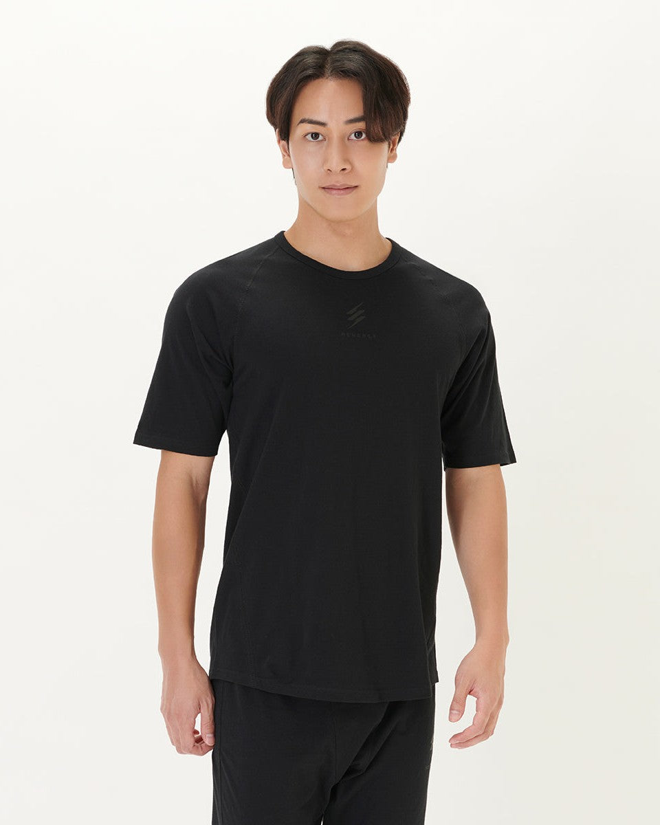 半袖クルーネック [Black]