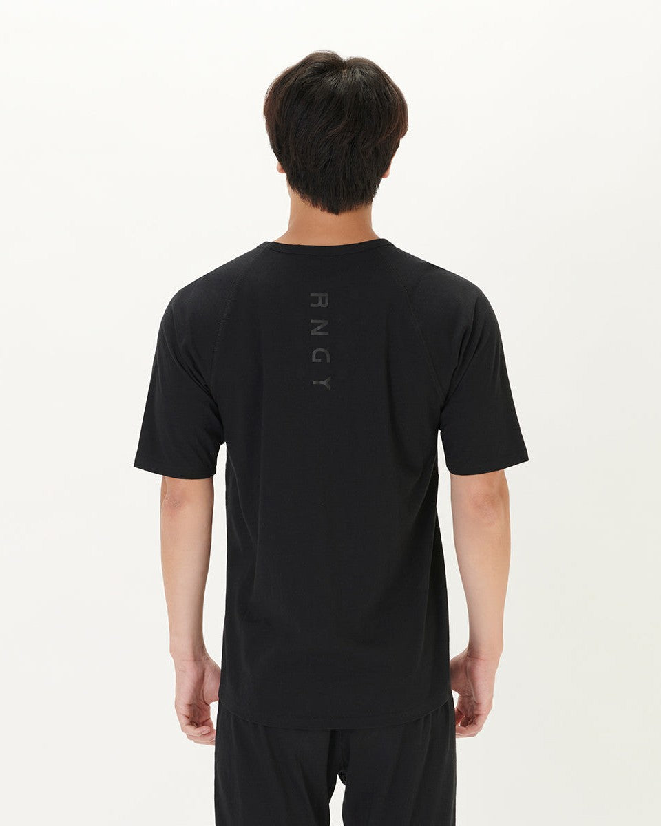 半袖クルーネック [Black]
