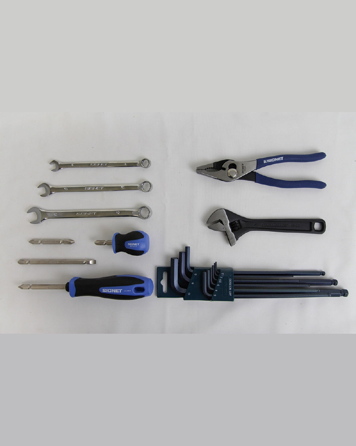 9点組 バイク整備用工具セット ツールバッグ付
